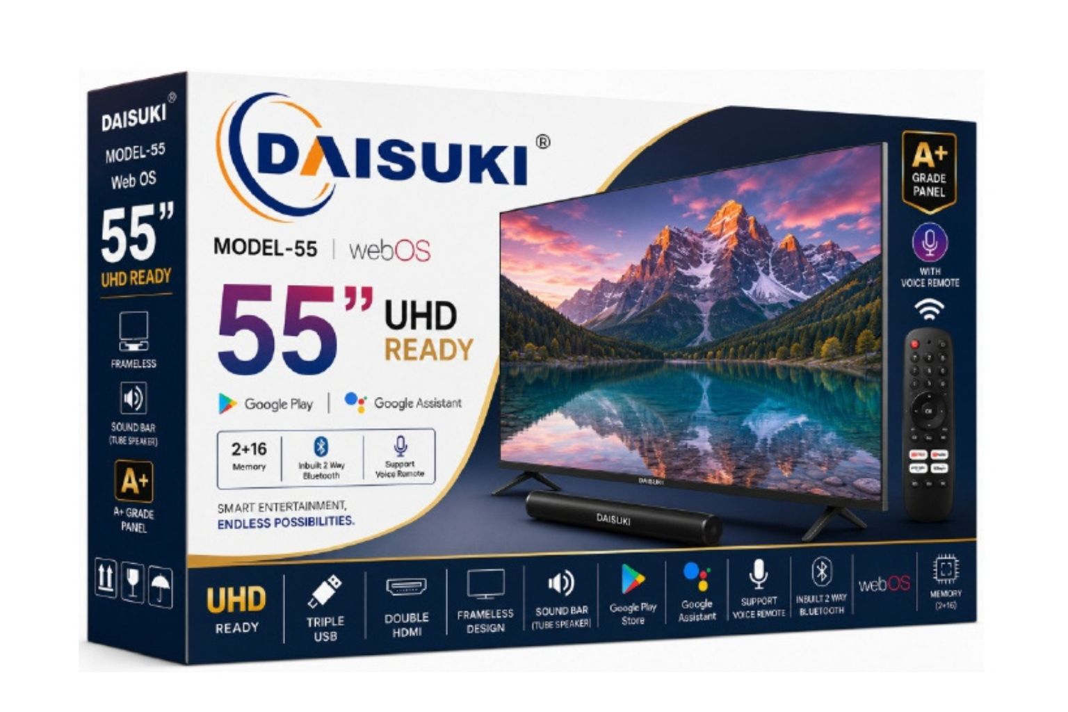 DAISUKI 55 Web Os