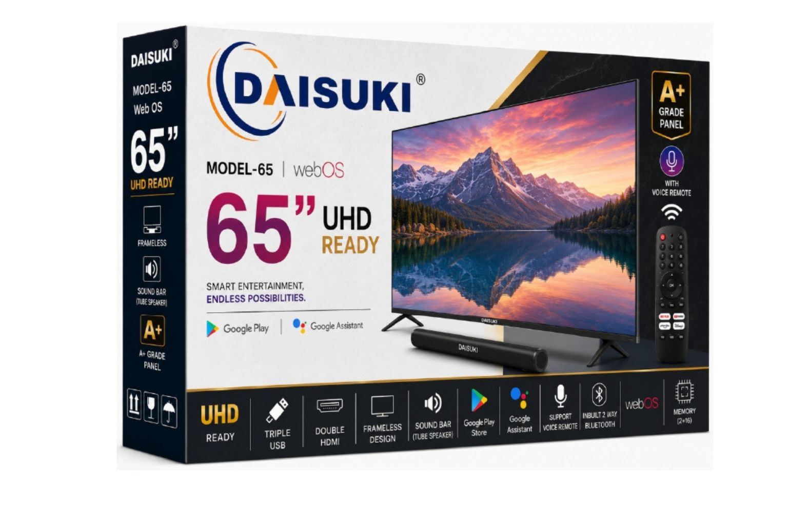 DAISUKI 65 Web OS