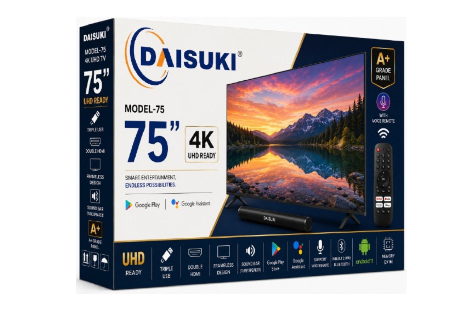 DAISUKI 75 4K