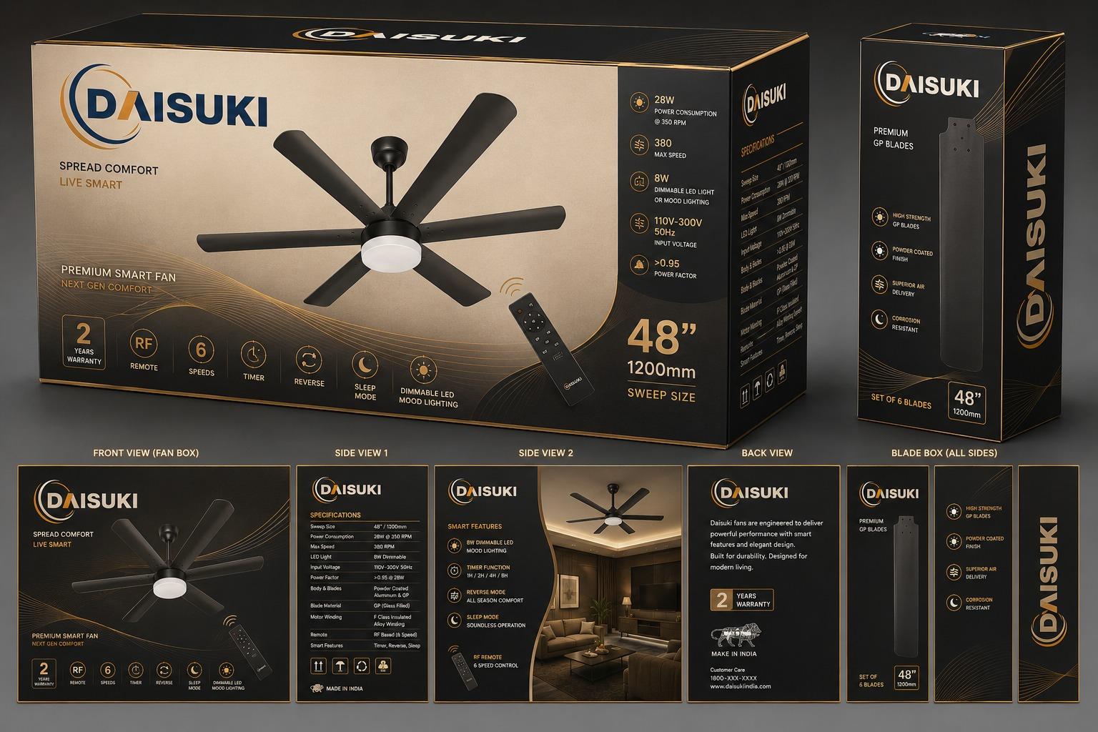Premium Smart Fan